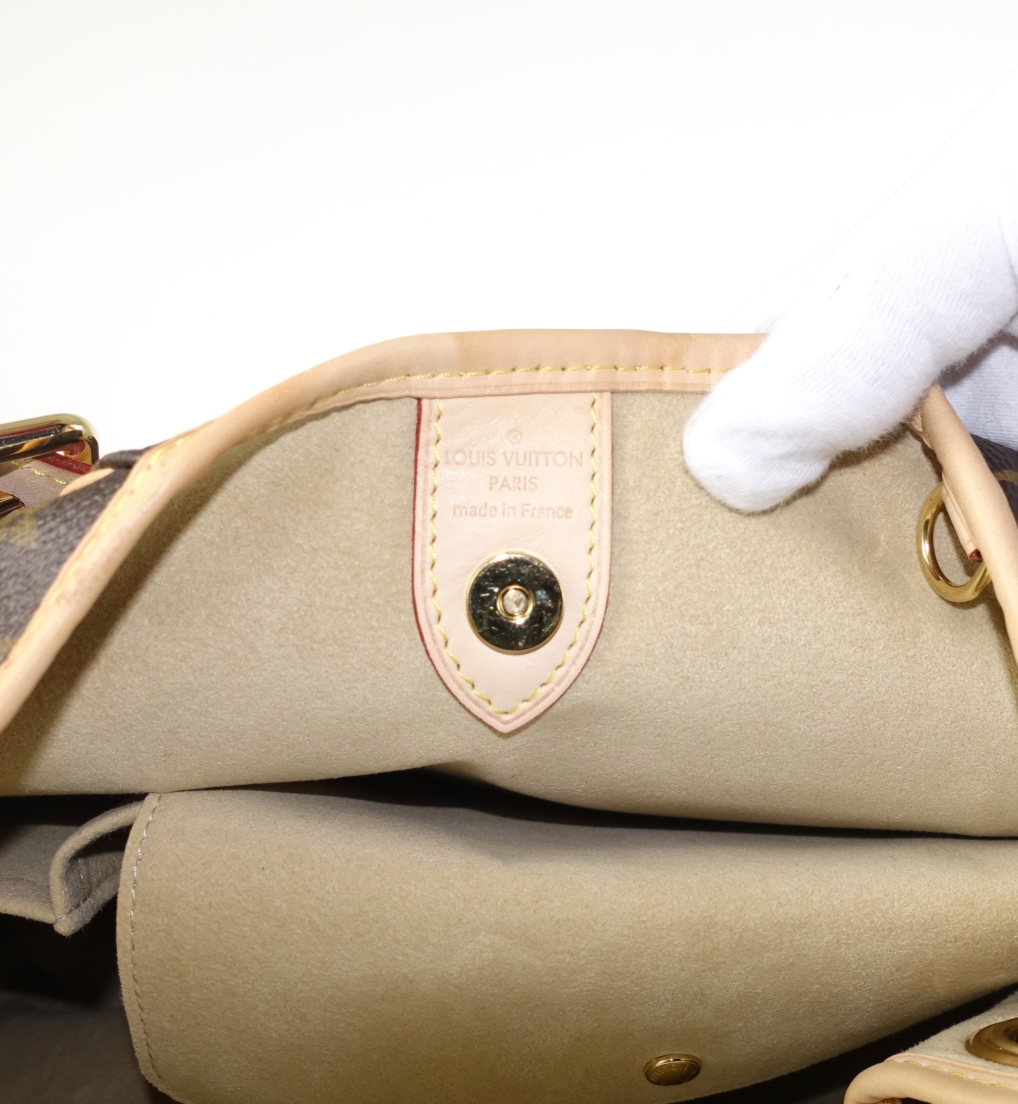 Louis Vuitto Galliera PM Monogram Canvas Shoulder Bag