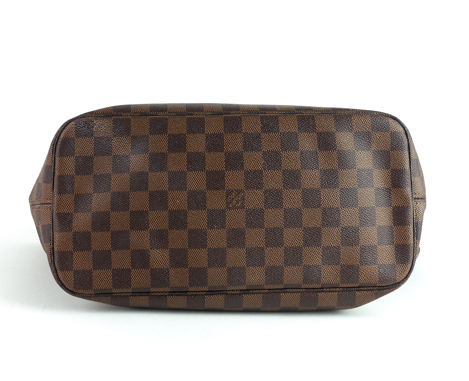 Louis Vuitto Neverfull MM Damier Ebène Canvas Tote Bag