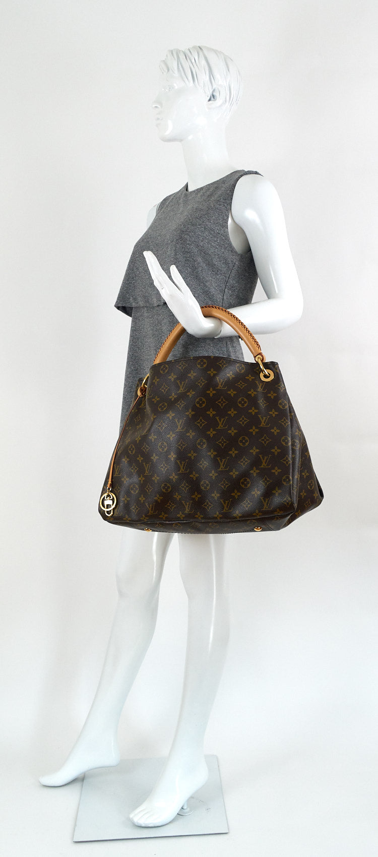 Louis Vuitto Artsy MM Monogram Canvas Shoulder Bag