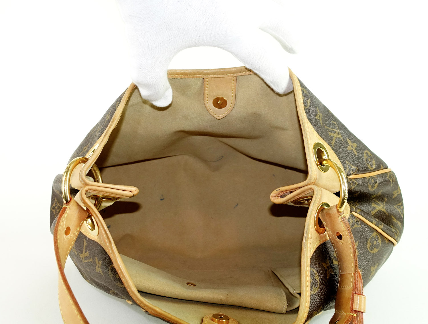 Louis Vuitto Galliera PM Monogram Canvas Shoulder Bag