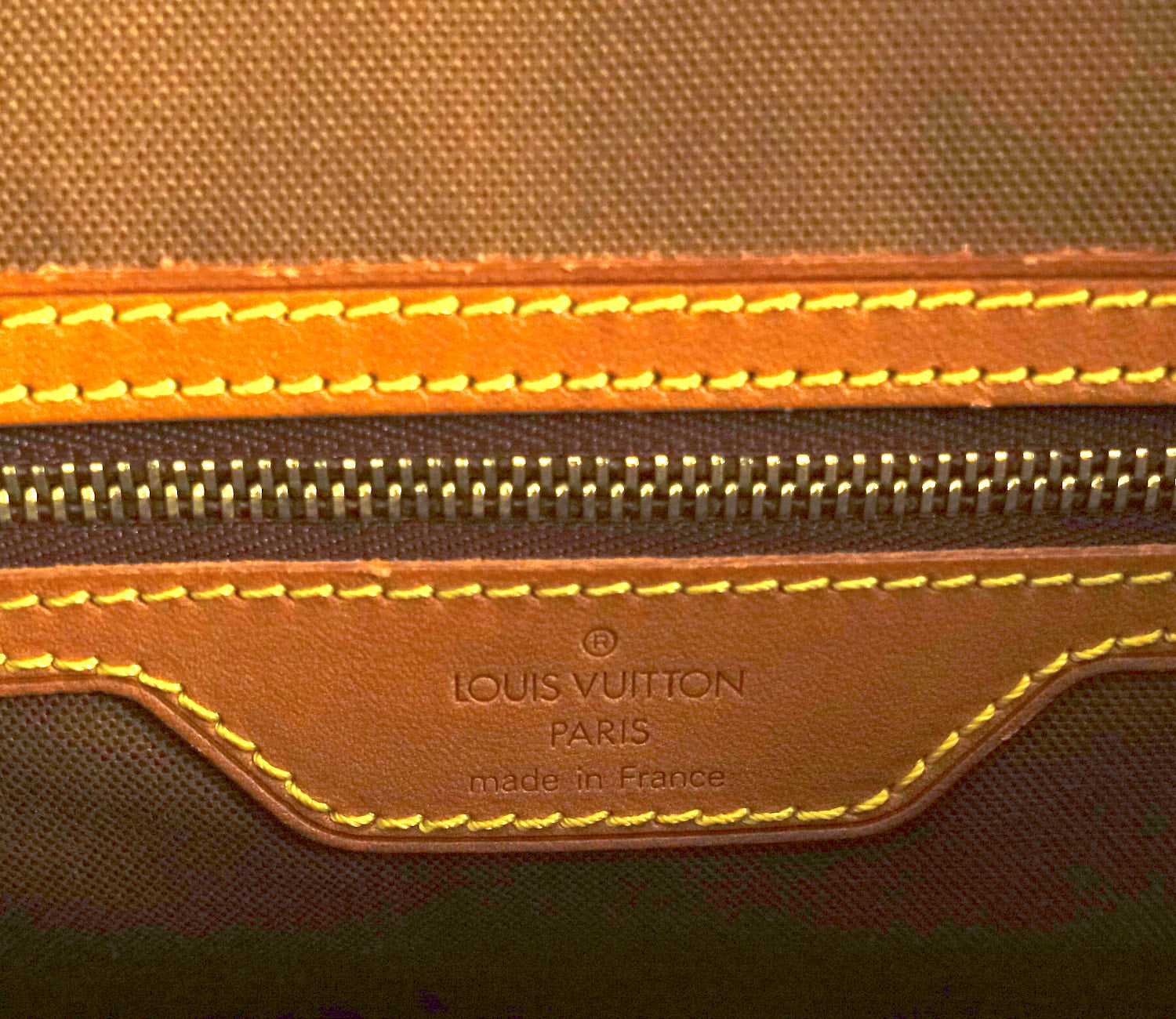 Louis Vuitto Cabas Mezzo Monogram Canvas Tote Bag