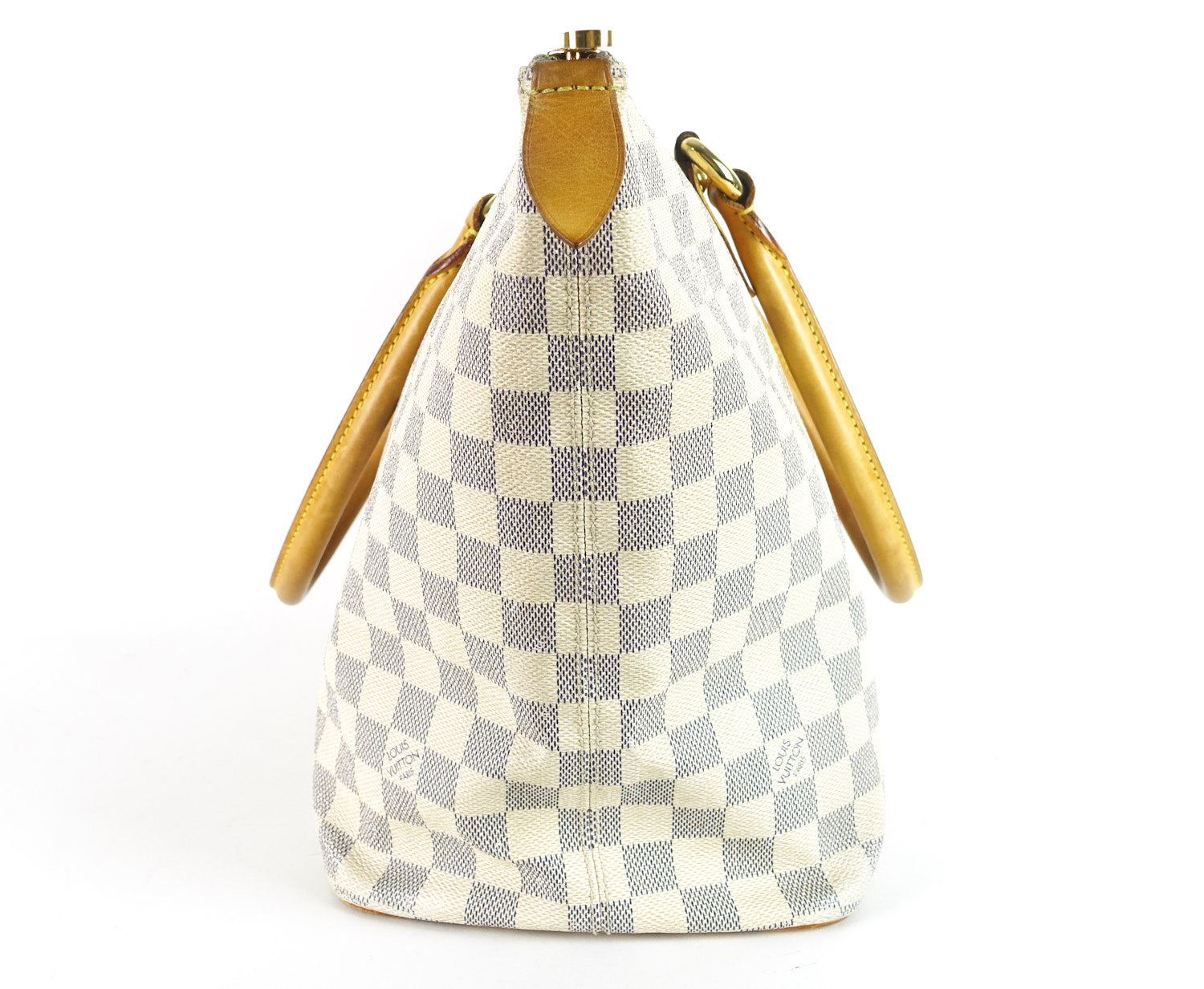 Louis Vuitto Saleya MM Damier Azur Canvas Tote Bag