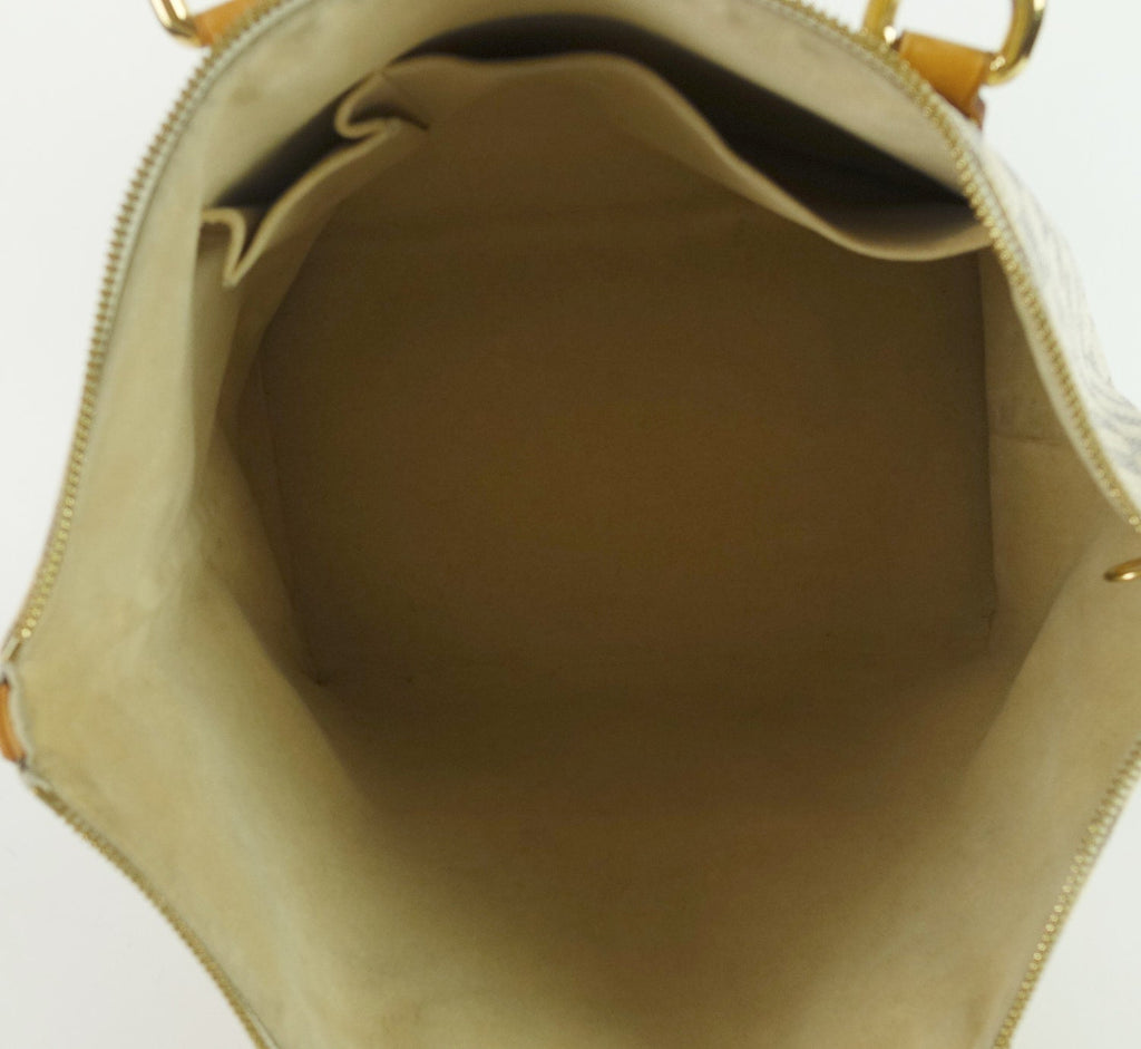 Louis Vuitto Saleya MM Damier Azur Canvas Tote Bag