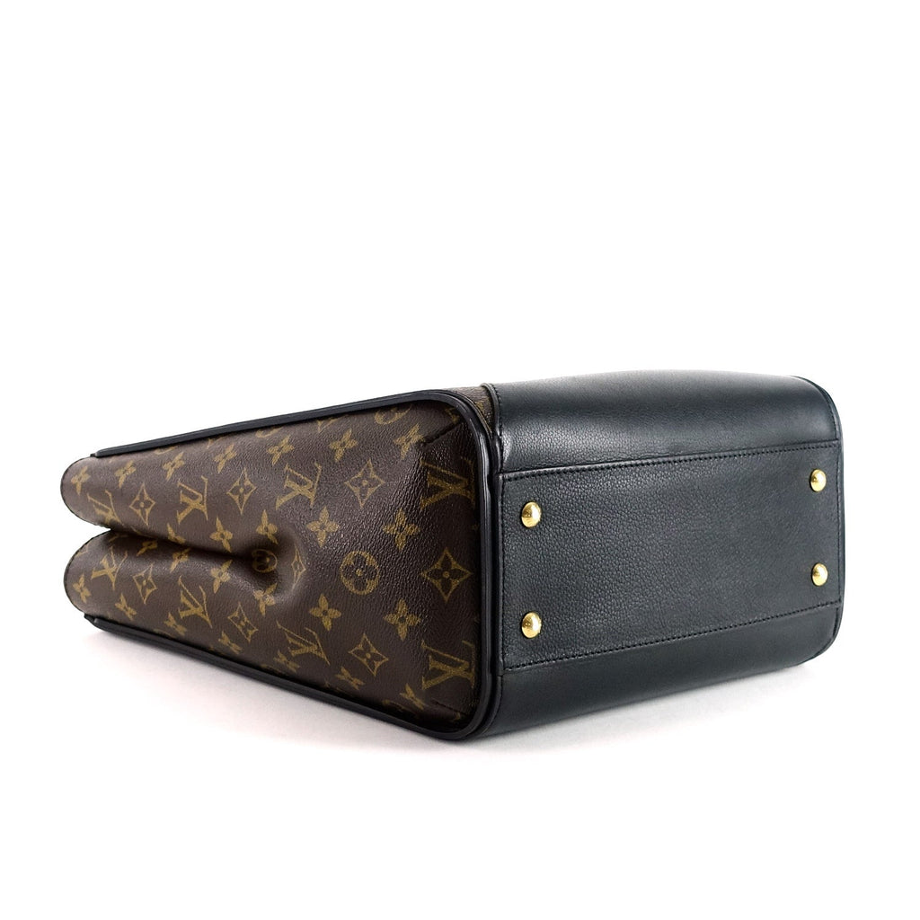 Louis Vuitto Kimono Monogram Canvas and Calfskin Leather Tote Bag