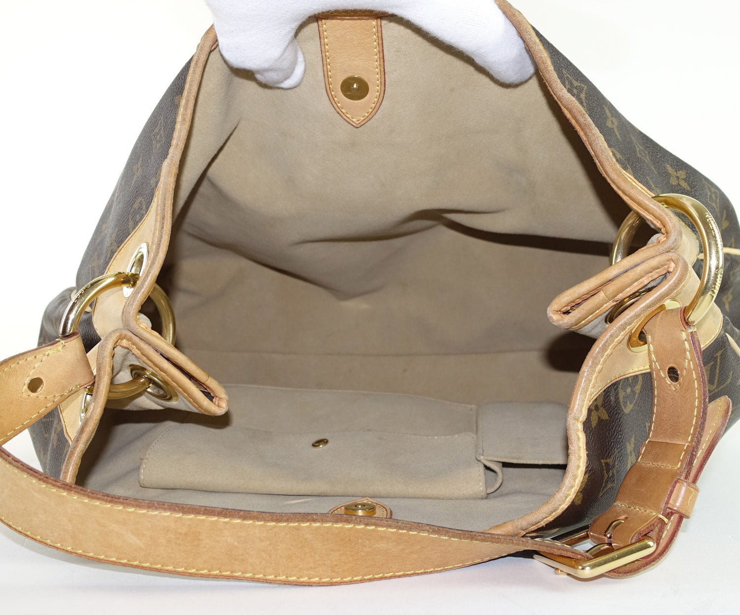Louis Vuitto Galliera GM Monogram Canvas Shoulder Bag