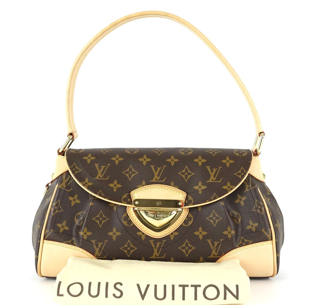 Louis Vuitto Beverly MM Monogram Canvas Shoulder Bag