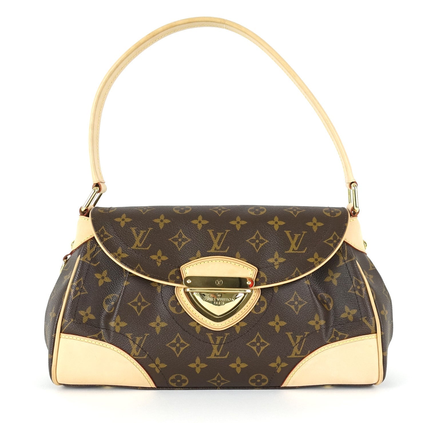 Louis Vuitto Beverly MM Monogram Canvas Shoulder Bag