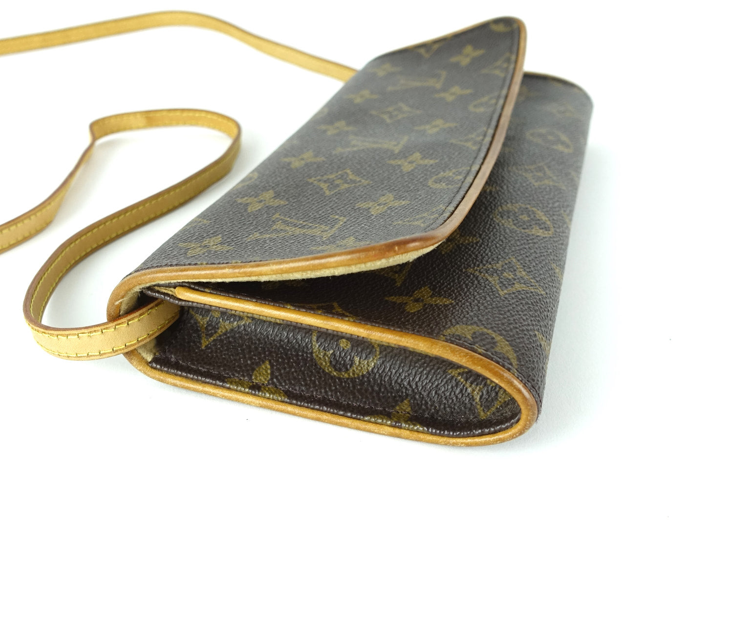 Louis Vuitto Pochette Twin GM Monogram Canvas Shoulder Bag