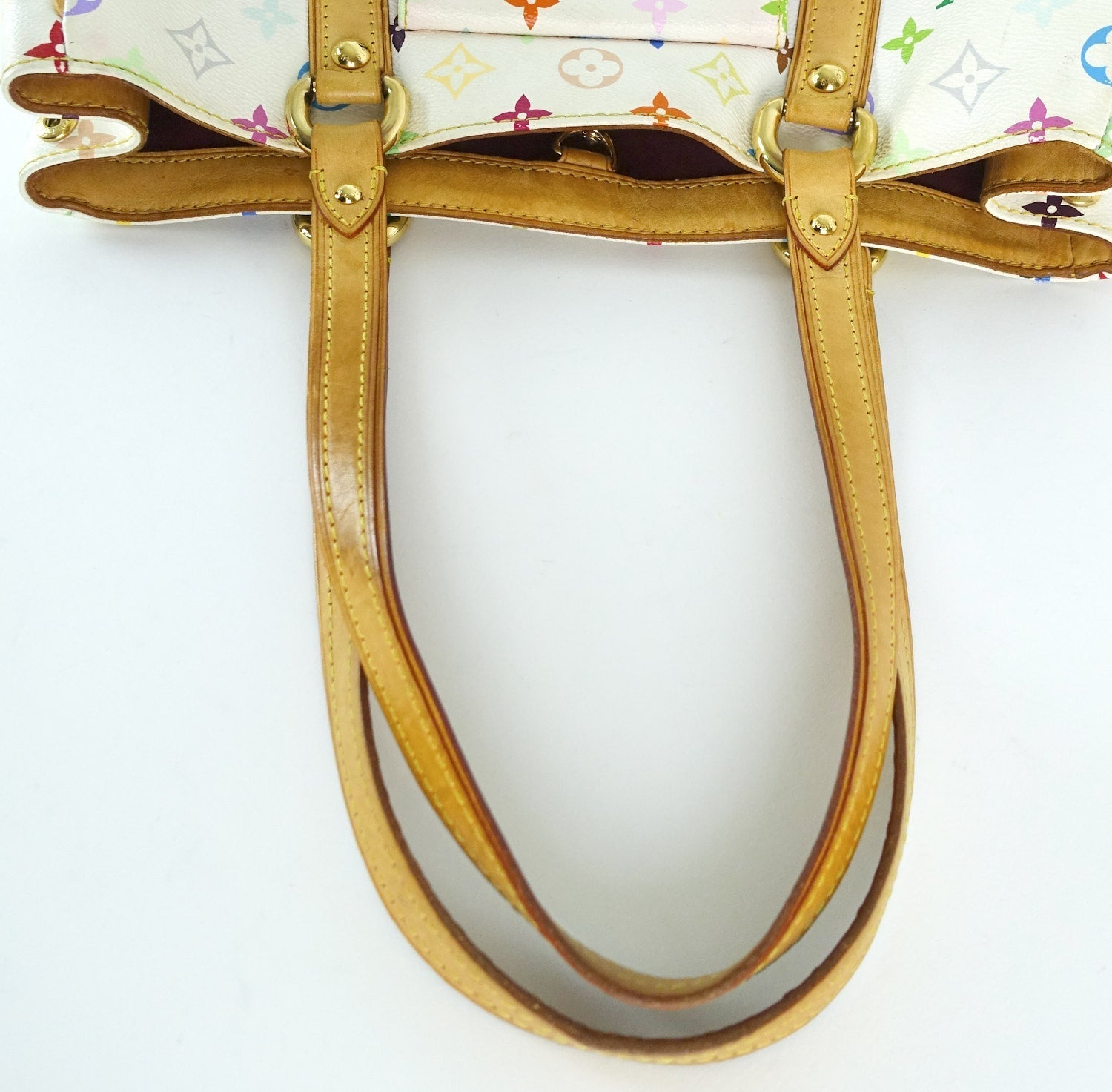 Louis Vuitto Aurelia MM Multicolore Monogram Canvas Tote Bag