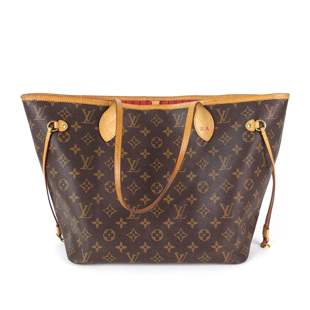 Louis Vuitto Neverfull MM Monogram Canvas Tote Bag
