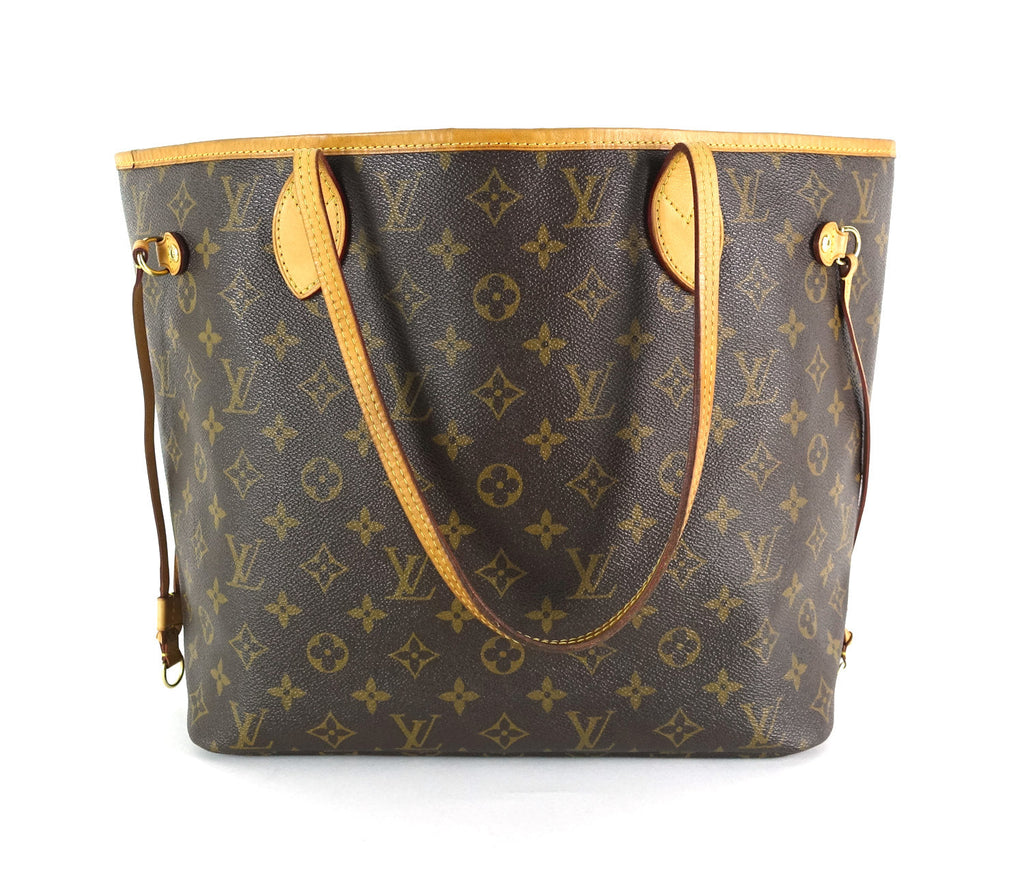 Louis Vuitto Neverfull MM Monogram Canvas Shoulder Bag