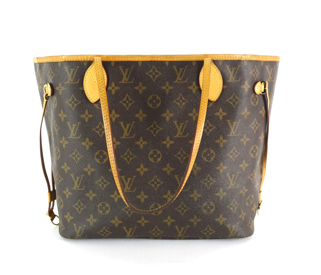 Louis Vuitto Neverfull MM Monogram Canvas Shoulder Bag
