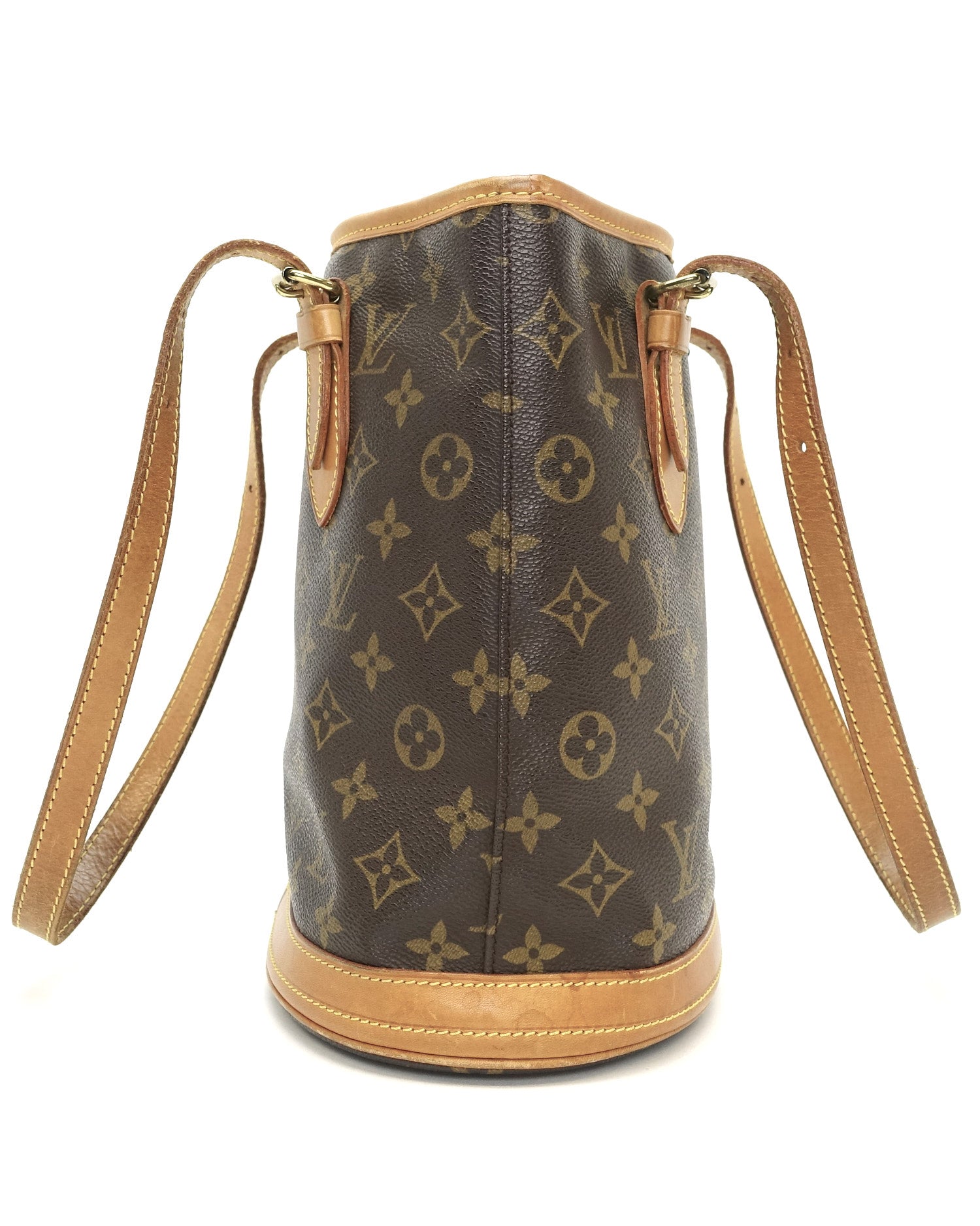 Louis Vuitto Petit Bucket Monogram Canvas Tote Bag