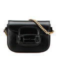 Gucci Mini Horsebit PVC Leather Shoulder Bag