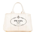 Prada Canapa Canvas Tote Bag