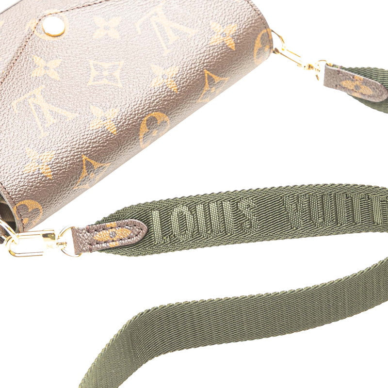 Louis Vuitton Multi Pochette Felicie Monogram Shoulder Bag