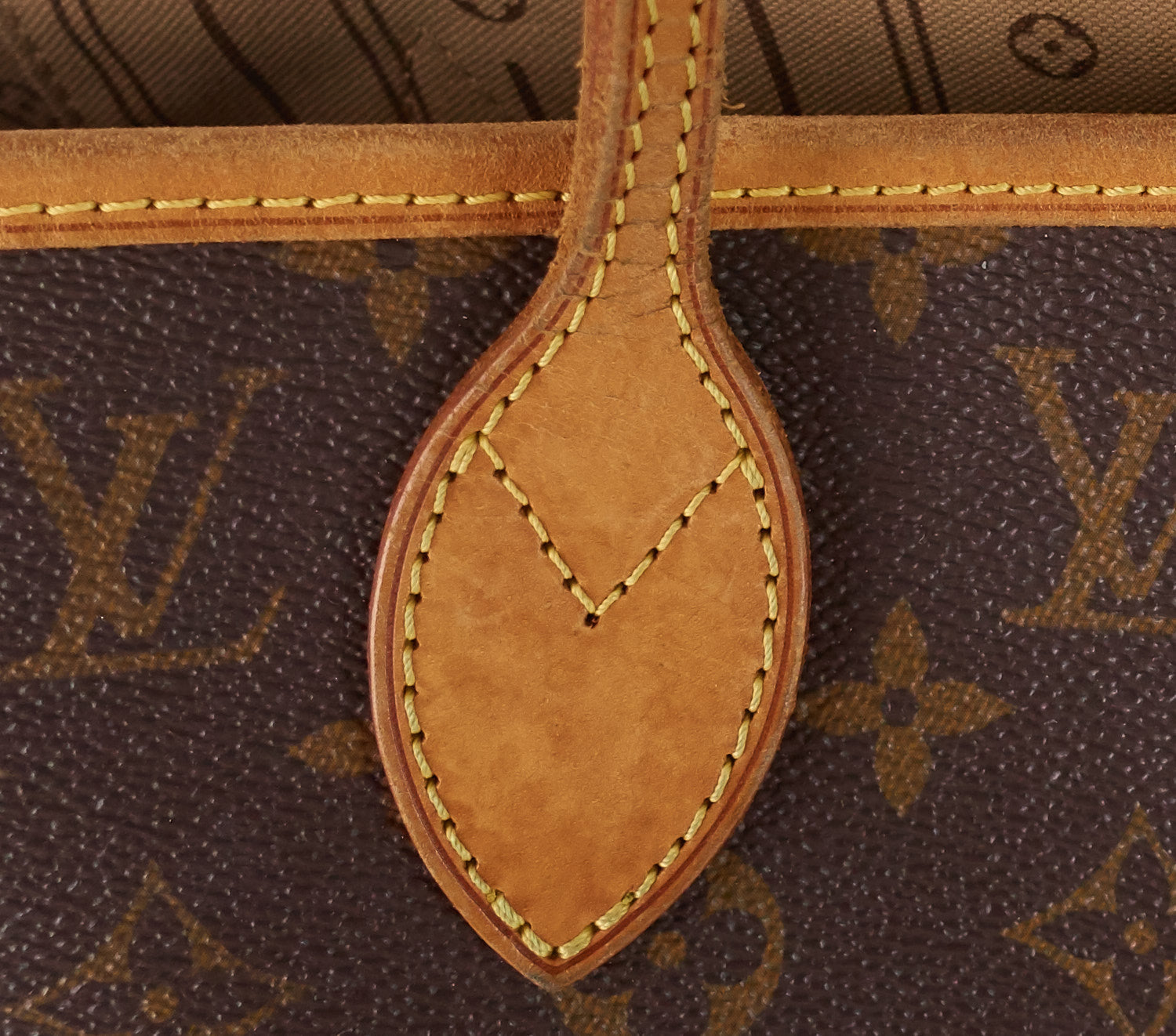 Louis Vuitto Neverfull MM Monogram Canvas Tote Bag