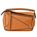 Loewe Mini Puzzle Light Caramel Leather Shoulder Crossbody Bag