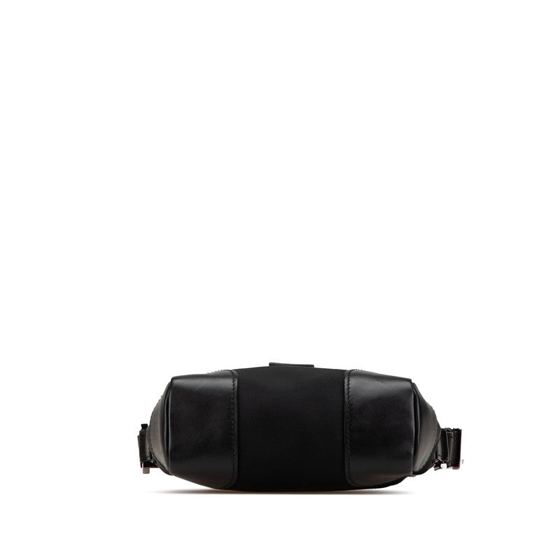 Gucci Canvas Leather Shoulder Bag