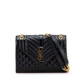 Saint Laurent Envelope Leather 2way Shoulder Bag
