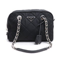 Prada Tessuto Impuntu Nylon Shoulder Bag