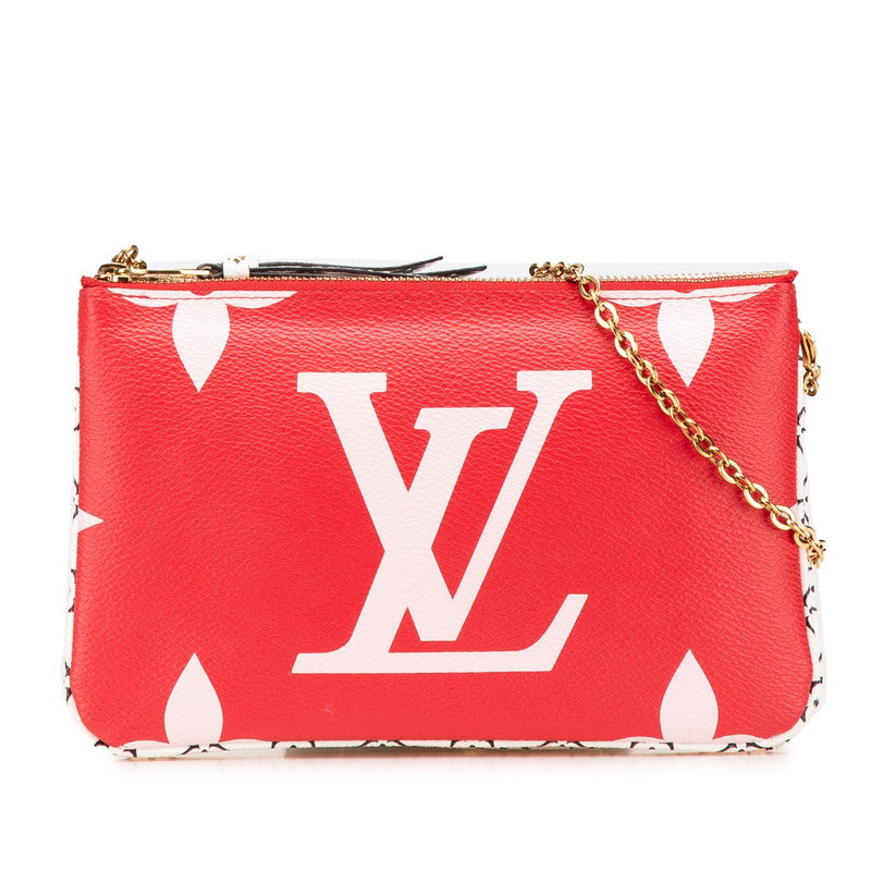 Louis Vuitton Pochette Double Zip Monogram Shoulder Bag