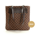 Louis Vuitto Clifton Damier Ebène Canvas Tote