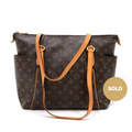Louis Vuitto Totally MM Monogram Canvas Shoulder Bag