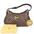 Louis Vuitto Thames GM Damier Ebene Canvas Shoulder Bag