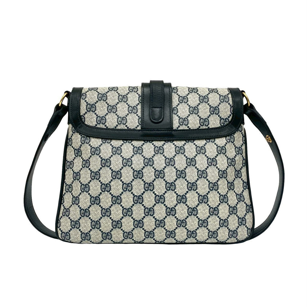 Gucci GG Logo Leather Shoulder Bag
