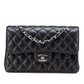 Chanel Matelasse 23 Caviar Double Flap Chain Shoulder Bag