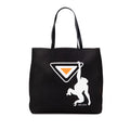 Prada Monkey Canvas Leather Tote Bag